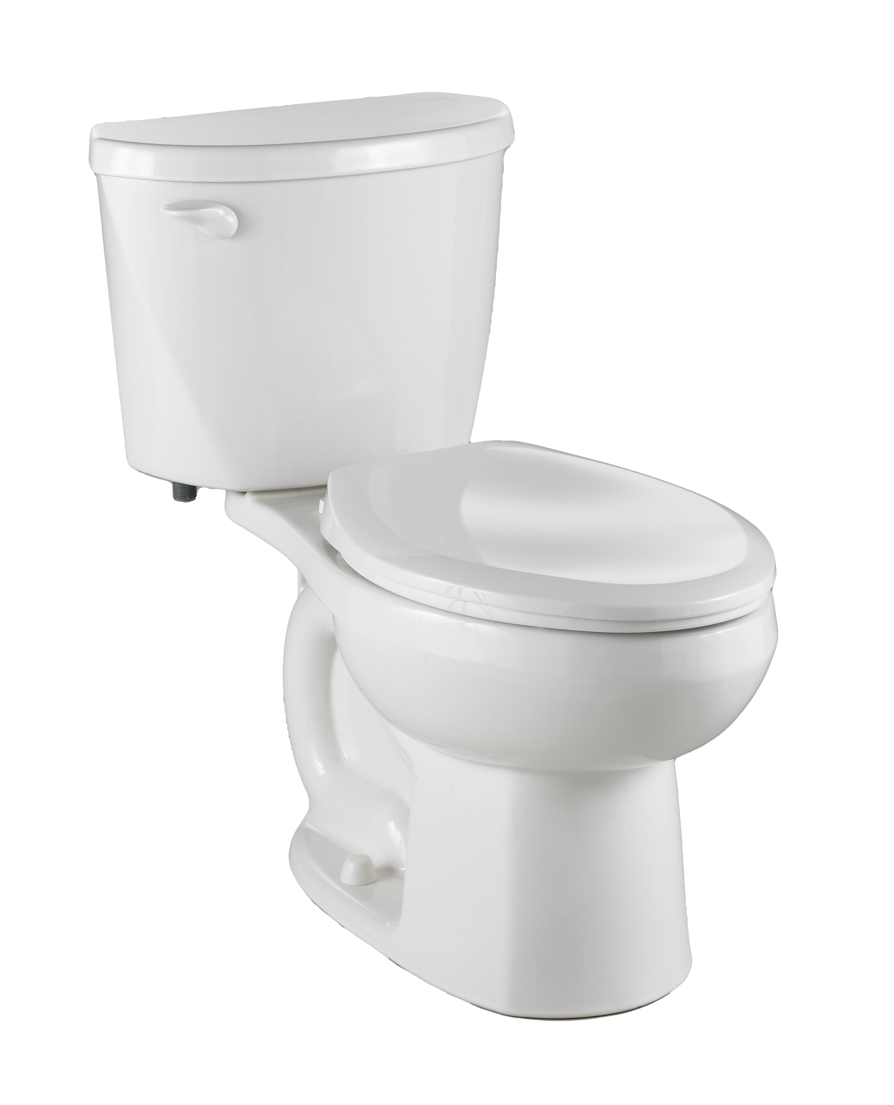 Toilette Evolution 2, 2 pièces, 1,28 gpc/4,8 lpc, à cuvette allongée à hauteur de chaise, sans siège